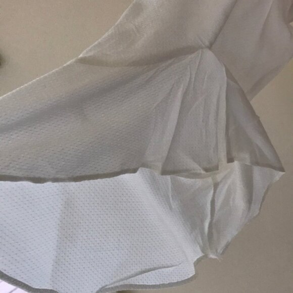 NWT! CITY CHIC Size M/18 white multi print top - Picture 3 of 8